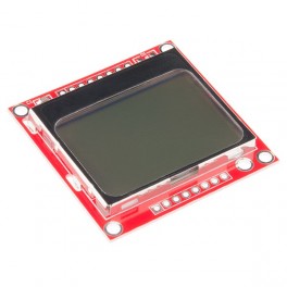 Graphic LCD 84x48 (Nokia 5110) Black on White for Arduino