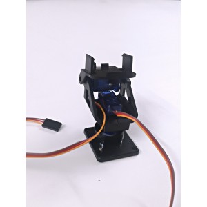 Abs Material Pan Tilt Camera Mount With Servo Motor