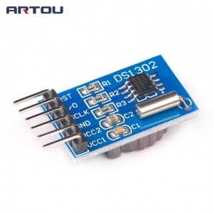 DS1302 Real Time Clock Module (DS1302Z clock chip,32.768KHZ crystal)