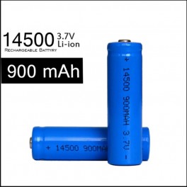 14500 Rechargeable Lithium Battery 900mah 3.7v 