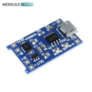 TP4056 Lithium Battery Charger Module With Protection Dual Functions