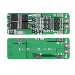 3S 20A Li-ion Lithium Battery 18650 Charger PCB BMS Protection Board 12.6V Cell