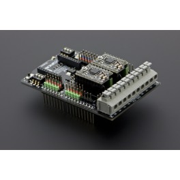 Dual Bipolar Stepper Motor Shield for Arduino (A4988) With Xbee Communication Socket